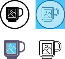 diseño de icono de taza vector