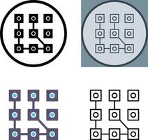 Pattern Icon Design vector