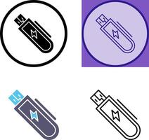 Usb Icon Design vector