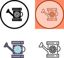Watering Can Icon Design vector