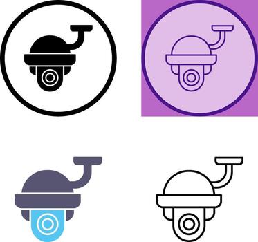 Security Camera Icon Design vector