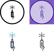 Laser Pen Icon Design vector