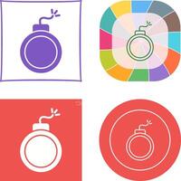 Bomb Icon Design vector