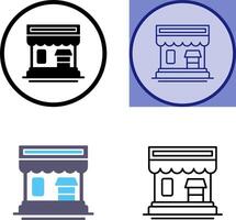 shop Icon Design vector