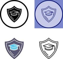 Education Protection Icon Design vector