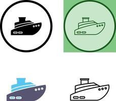 Ship Icon Design vector