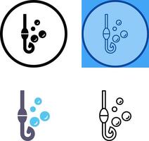 Fishing Hook Icon Design vector