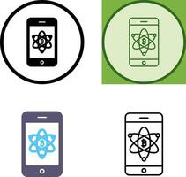 Mobile Icon Design vector