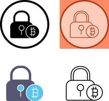 Lock Icon Design vector