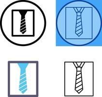Tie Icon Design vector