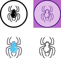 Spider Icon Design vector
