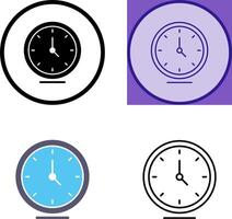 Clock Icon Design vector