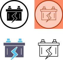 Battery Icon Design vector