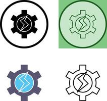 Setting Icon Design vector