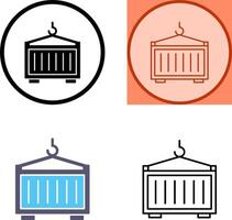 Container Icon Design vector