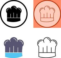 Chef Hat Icon Design vector