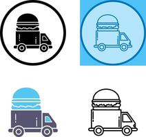 Fast Food Truck Icon Design vector