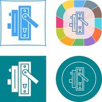 Door Handle Icon Design vector