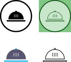 Dish Icon Design vector