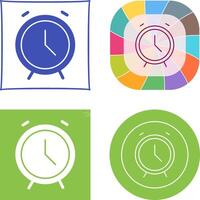 Alarm Clock Icon Design vector