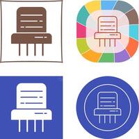 Paper Shredder Icon Design vector