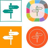 Direction Icon Design vector