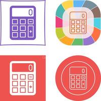 diseño de icono de calculadora vector