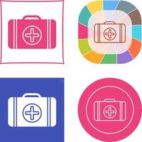 First Aid Kit Icon Design vector