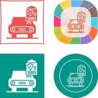 Protection Policy Icon Design vector