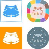 Swim Suit Icon Design vector