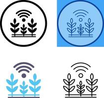 Wheat Icon Design vector