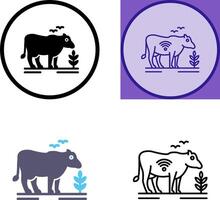 Cattle Icon Design vector