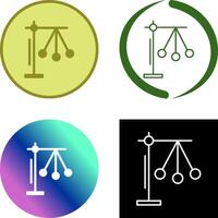 Pendulum Icon Design vector