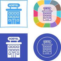 Hostel Icon Design vector