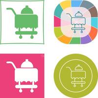 Room Service Icon Design vector