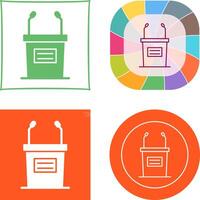 Debate Icon Design vector