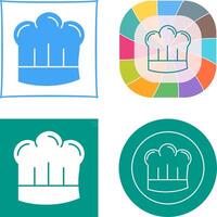 Chef Hat Icon Design vector