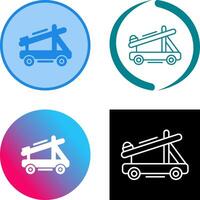 Catapult Icon Design vector