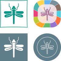 Dragonfly Icon Design vector