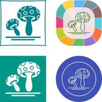 Mushroom Icon Design vector