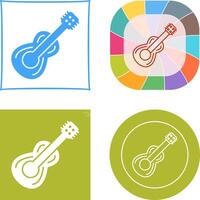 diseño de icono de guitarra vector