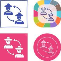 Connect Icon Design vector