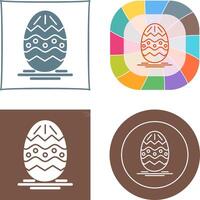 Easter Egg Icon Design vector