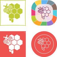 Honeycomb Icon Design vector