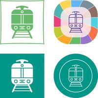 Tram Icon Design vector