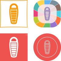 Sleeping Bag Icon Design vector