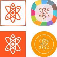 Atom Icon Design vector
