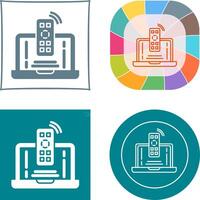 Remote Icon Design vector