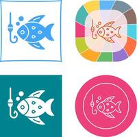 Fishing Icon Design vector