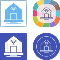 Smart Home Icon Design vector